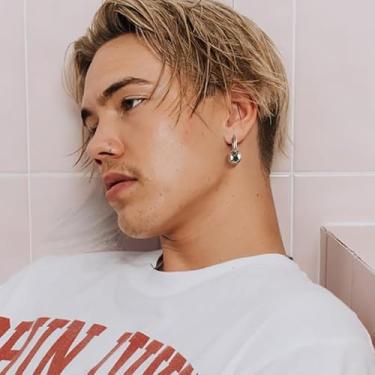 Imagem de Brincos de beisebol masculinos joias de aço inoxidável pequenos aros, One Size, Aço inoxidável, Sem pedra preciosa