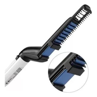 Imagem de Escova Alisadora Modeladora Barba Cabelo Masculino - FOR