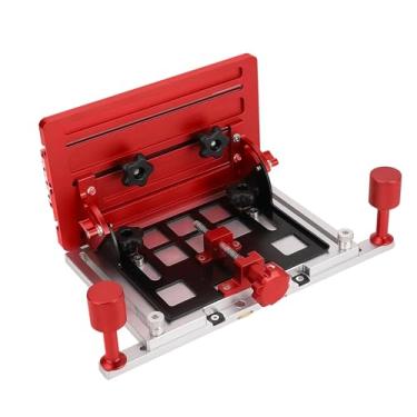 Imagem de Aepiraza Trenó de marcenaria para serra de mesa, serra de mesa de liga de alumínio ajustável, roteador, marcenaria, trenó, trenó com grampos rápidos para projetos de marcenaria DIY