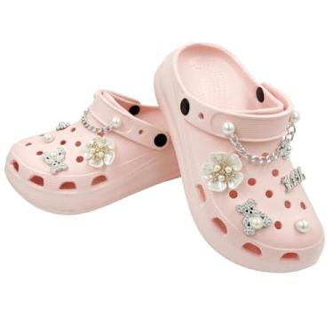 Imagem de Babuche, Sandalia Feminina, Feminino Salto 7cm Babuche em Leve e Confortável para Trabalho e Lazer(Rosa Nude,39)