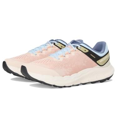 Imagem de Merrell Tênis de corrida feminino Antora 4 Trail, Rosa sal/azul gelo, 36