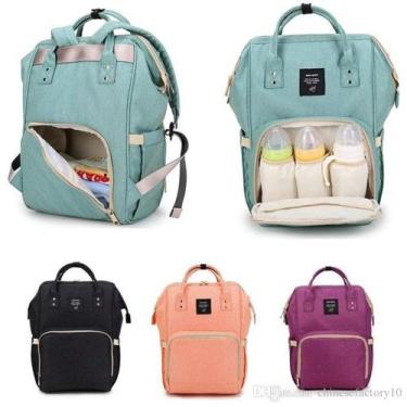 Imagem de Mochila Maternidade Bolsa Do Bebe Multifuncional Impermeavel Termica C