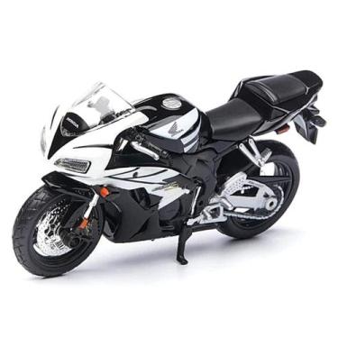 Imagem de Miniatura Moto Honda Cbr 1000 Rr 1/18 Branca Maisto 35300