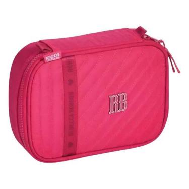 Imagem de Estojo Simples Rebecca Bonbon 22 X 16 X 6 cm Rosa - CLIO SPYCE