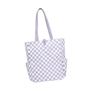 Imagem de rockible Bolsa para Pickleball, Bolsa de Ombro para Badminton, Multifuncional para Raquete de Tênis, Tote para Raquetes, Roupas Fitness Femininas e Masculinas, Roxo
