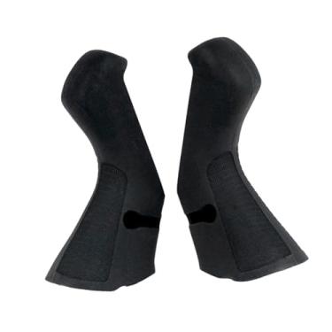Imagem de KiBcsLic 2 peças de protetoras de silicone para alavancas de câmbio e freio de bicicleta de estrada, compatíveis com R7, R9, RX e R5.