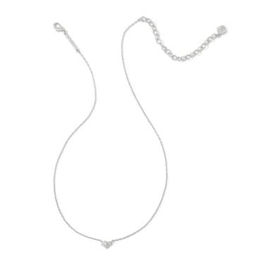 Imagem de Kendra Scott Colar feminino com pingente curto Henry em prata