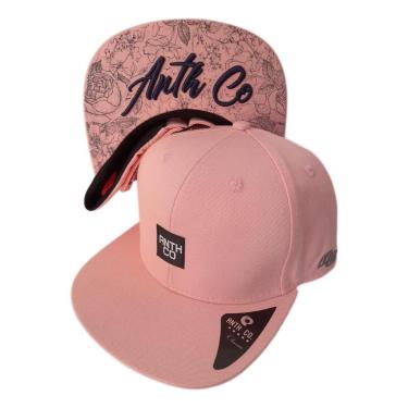 Imagem de Bone Anth Co Fox Strapback Fita Aba Reta Azul Claro-Unissex