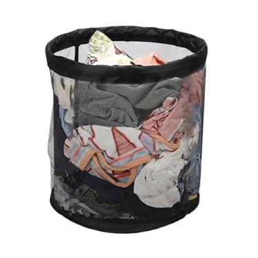 Imagem de Armazenamento de bolas ao ar livre, armazenamento de bolas esportivas – caixa organizadora de rede portátil grande capacidade para esportes ao ar livre, jardim, pátio, piscina, fora da garagem