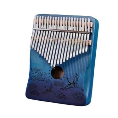 Imagem de Piano de polegar 21 teclas Kalimba dedo piano instrumento musical presente kalimba profissional