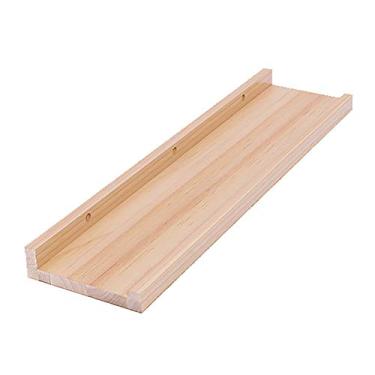 Imagem de Prateleiras flutuantes de 30/60 cm montadas na parede, estilo escandinavo, prateleira decorativa moderna montada na parede, capacidade de carga 18 kg, para banheiro, quarto, sala de estar, cozinha