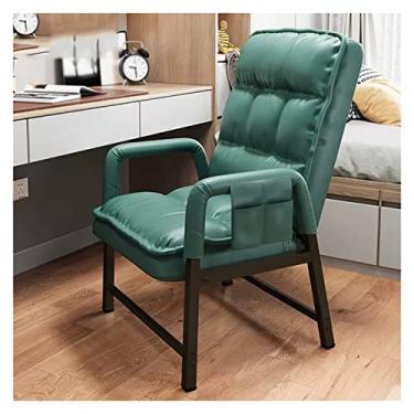 Imagem de Poltronas de couro, poltrona, cadeira, lounge, lazer, leitura, quarto, única, encosto alto, cadeira moderna