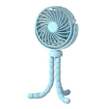 Imagem de Ventilador - USB, 3 Velocidades, Garra 360° Ajustável(Azul)