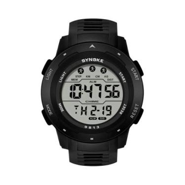 Imagem de Relógio Esportivo Digital Masculino À Prova D'água 50M SYNOKE Desperta