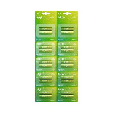 Imagem de Pilhas Aa Alcalinas Cartela Com 20 82345