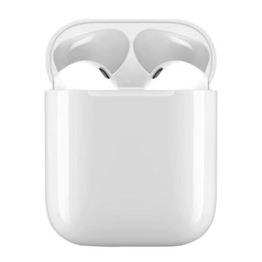 Imagem de Fone de Ouvido Sem Fio Bluetooth 5.4 - Compatível Todos Celulares Com Microfone e Redução de Ruído, Academia Corrida Musicas Graves Potentes Controle Touch, Branco