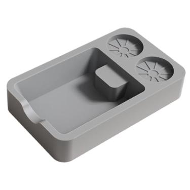 Imagem de Ｂｅｓｇａ Estação de Compactação de Café Expresso, Dispensador, Organizador de Porta-filtros E Cafeteiras para Cafeterias, Cozinhas E Bares, Cinza