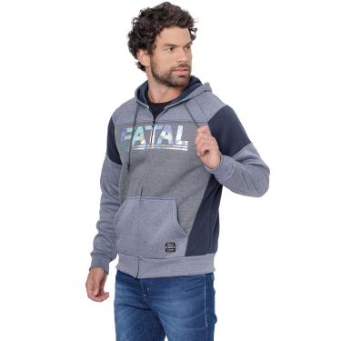 Imagem de Moletom Fatal Canguru 27104 Masculino-Masculino