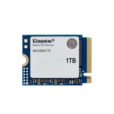 Imagem de SSD M.2 1TB Kingston NV3 - NVMe - Leitura 6000MB/s - Gravação 4000MB/s - Formato 2230 SNV3SM3/1T0
