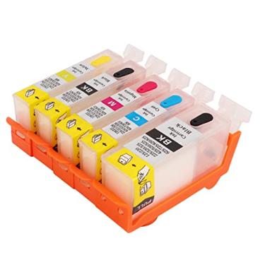 Imagem de aqxreight Cartucho de Tinta PP 5 PCS 4 Cores Boa Estanqueidade Ao Ar Pacote Combinado de Cartucho de Saída Suave para Impressora 525-526 Moldagem é Tempo Fácil de Deformar o Material é de Tinta Bom