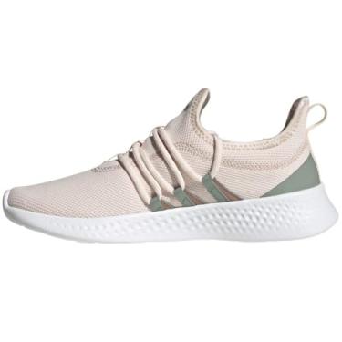 Imagem de adidas Tênis de corrida feminino Puremotion Adapt 2.0, Quartzo Wonder / Future White, 7.5