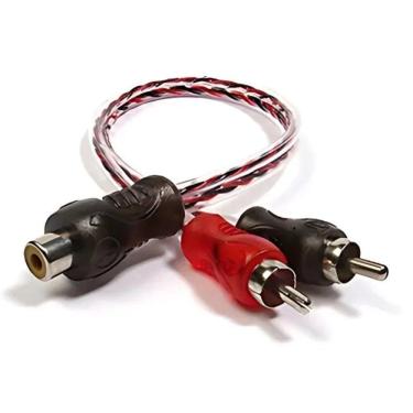 Imagem de Cabo áudio Y 1f X 2m Nwt Transparente Automotivo 20cm