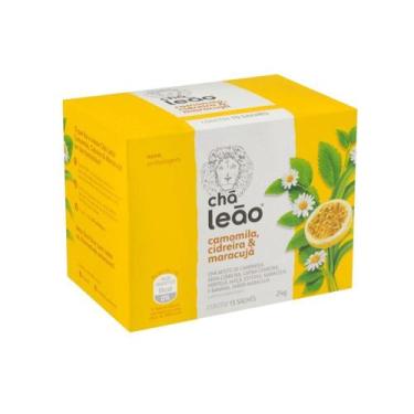 Imagem de Chá de Camomila, Cidreira e Maracujá Leão Fuze 15 sachês