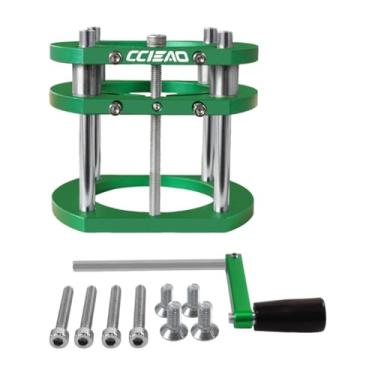 Imagem de Baoblaze de elevação para mesa de tupia, ferramenta auxiliar de gravação, base de elevação profissional multifuncional de precisão para tupia, Verde