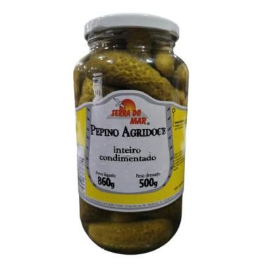 Imagem de Pepino Agridoce em Conserva - 500 gr - Caemar