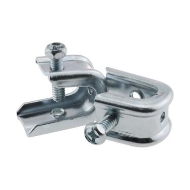 Imagem de YHXiXi 2 peças de braçadeira de amortecedor de lareira, peça de chaminé, alicate de travamento de plugue de combustão para troncos de gás, anel de elevação de aço de construção pesada, grau industrial