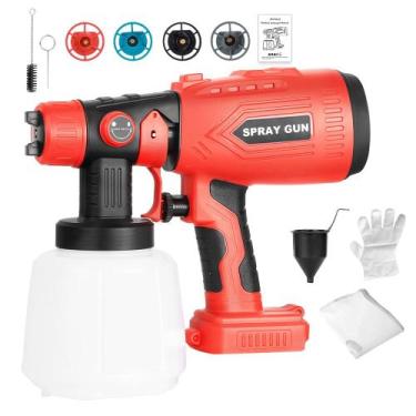 Imagem de Pulverizador de tinta XidenauQSH para bateria de íon de lítio Craftsma