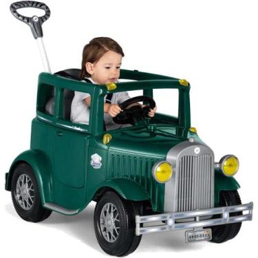 Imagem de Carrinho de Passeio e Pedal Infantil Calesita Calhambek Verde