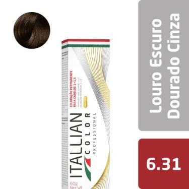 Imagem de Coloração Itallian Color Professional  60g   - Tons De Bege - itallian