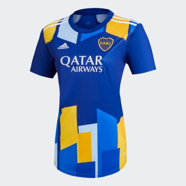 Imagem de Camisa Boca Juniors Third 21/22 s/n° Torcedor Adidas Feminina-Feminino