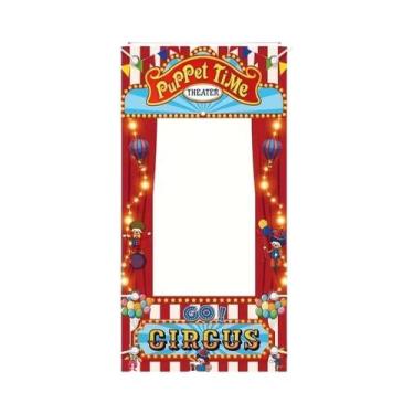 Imagem de Fundo De Carnaval Vivid Em Poliéster Para Festas De Circo, Acessórios 