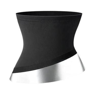 Imagem de Cinta Modeladora Feminina Redutora De Medidas, Efeito Sauna, Queimador