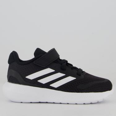 Imagem de Tênis Adidas Runfalcon 5 EL Kids Preto e Branco-Unissex