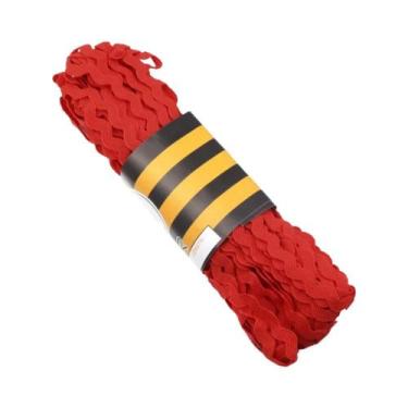 Imagem de Fita De Poliéster Zig Zag De 5mm 15 Jardas DIY Artesanal Para Decoraçã