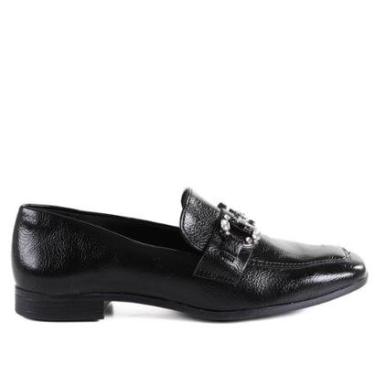 Imagem de Loafer Feminino Via Marte 075-005 Preto-Feminino