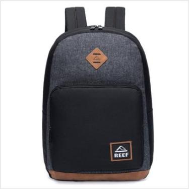 Imagem de Mochila Casual Reef Trabalho Resistente Faculdade Reforçada-Masculino
