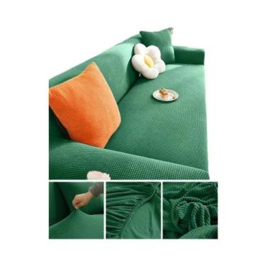 Imagem de Capa De Sofá Jacquard Elástica Para Sofás De 1, 2, 3 E 4 Lugares, Capa