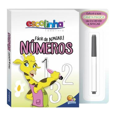 Imagem de Escolinha Fácil de Apagar Números - Todolivro