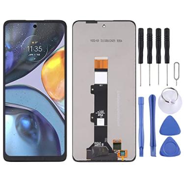 Imagem de Hiregolish Peças de reparo de tela LCD para celular para Motorola Moto G22 tela LCD com digitalizador conjunto completo, conjunto de substituição com kits de reparo