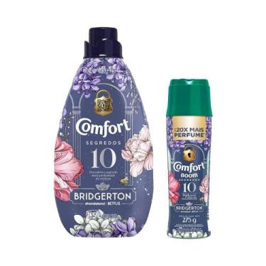 Imagem de Kit Comfort Odorizante de Roupas Boom Segredos 10 Bridgerton Perfume e