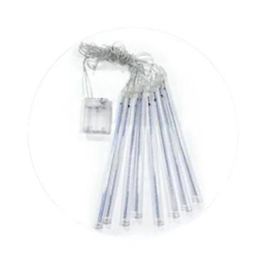 Imagem de Luzes De Cordão LED Em Forma De Chuva De Meteoros Com Bateria Para Nat