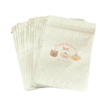 Imagem de Sacos De Presente Autoadesivos Em Forma De Urso, 20 Peças, Embalagens 