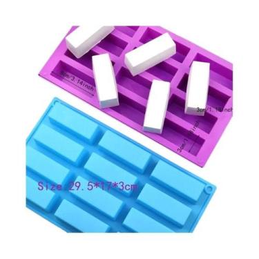 Imagem de Molde De Silicone Para Sabonete Artesanal, Óleos Essenciais, DIY, Conf