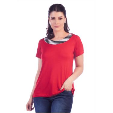Imagem de Blusa Pau a Pique Básica Vermelho