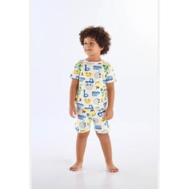 Imagem de Pijama Infantil Masculino em Suedine Up Baby-Masculino