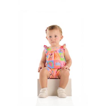 Imagem de Macaquinho para Bebê em Cotton Quimby-Feminino